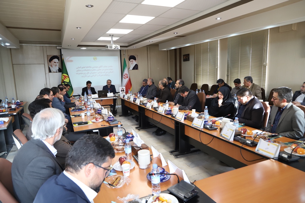 برگزاری جلسه اختتامیه هیأت بهبود و تحول معاونت تحقیقات و منابع انسانی شرکت توانیر در توزیع برق استان همدان