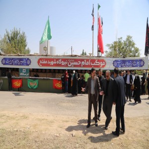 جلسه تسهیل مواکب استان همدان و بازدید از مواکب