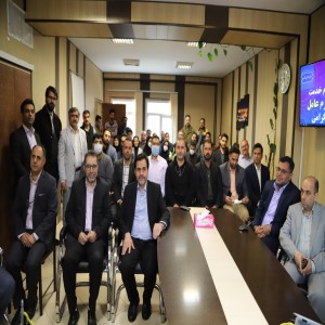 دیدار نوروزی مدیرعامل با پرسنل امور برق همدان 1